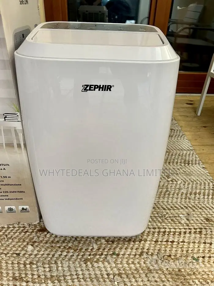 9000btu Zephir Mobile Air-Conditioner W/Wi-Fi +Voice Control