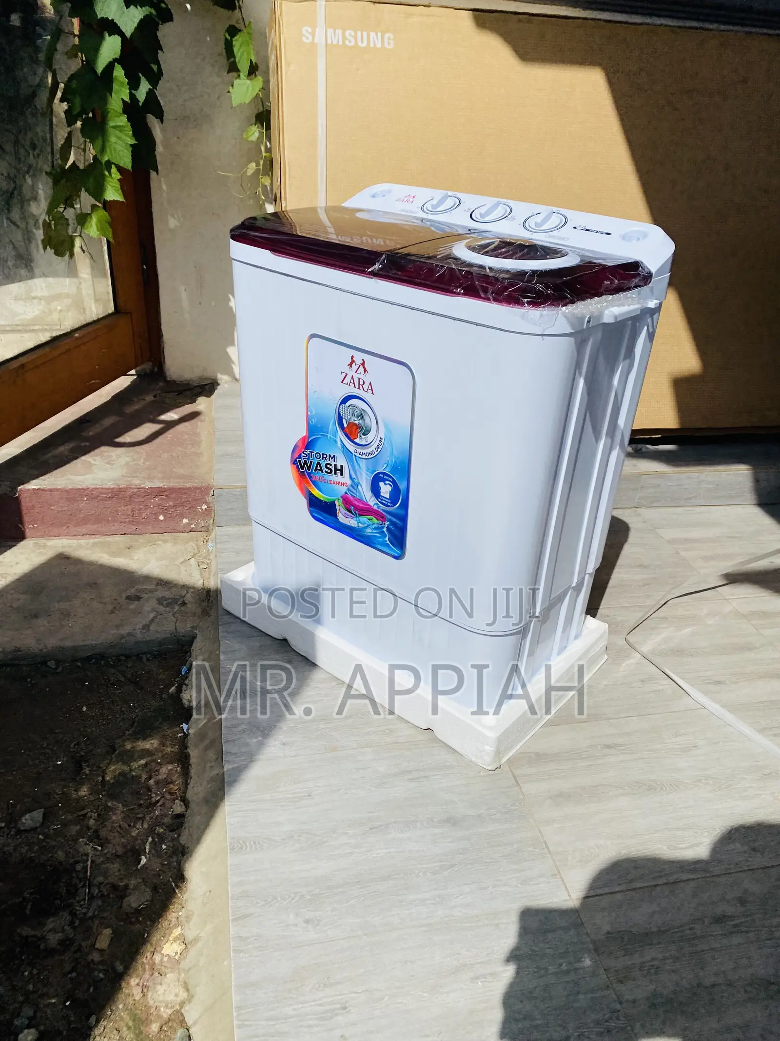 Quality Zar 5kg Semi-Automatic Washing Machine.