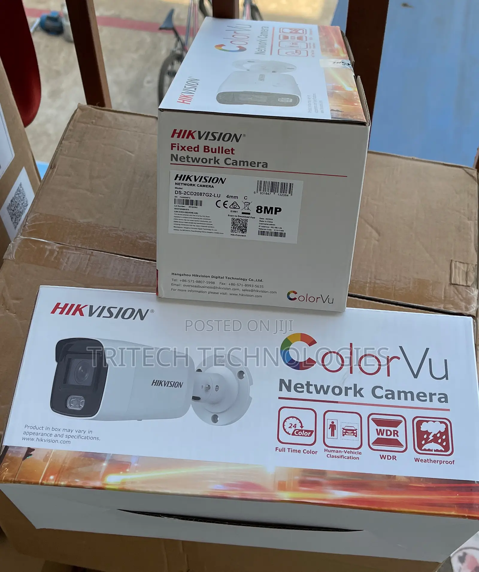 Hikvisionhikvision Ds-2cd2087g2-Lu 8mp()Colorvu IP Camera