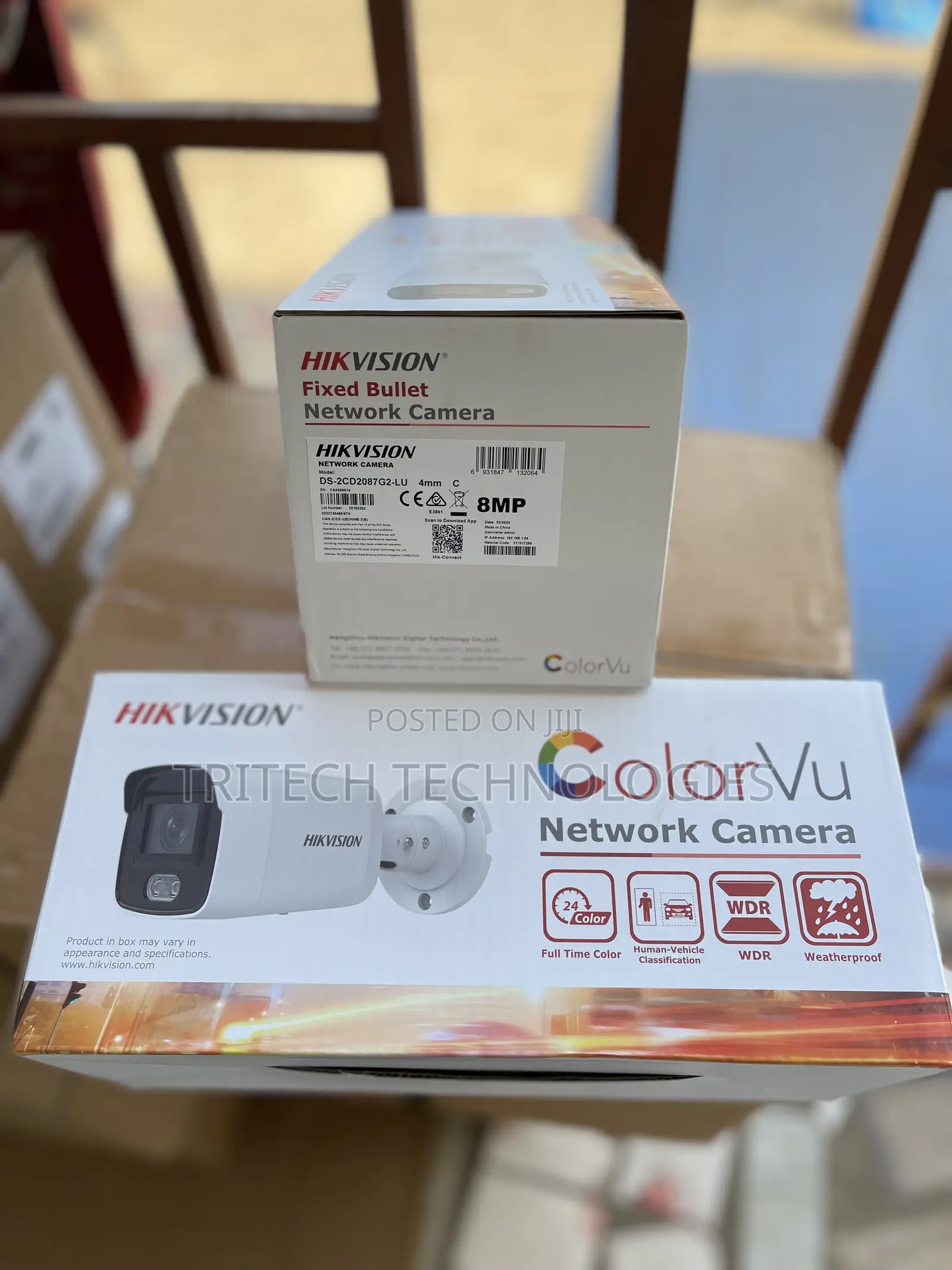 Hikvisionhikvision Ds-2cd2087g2-Lu 8mp()Colorvu IP Camera