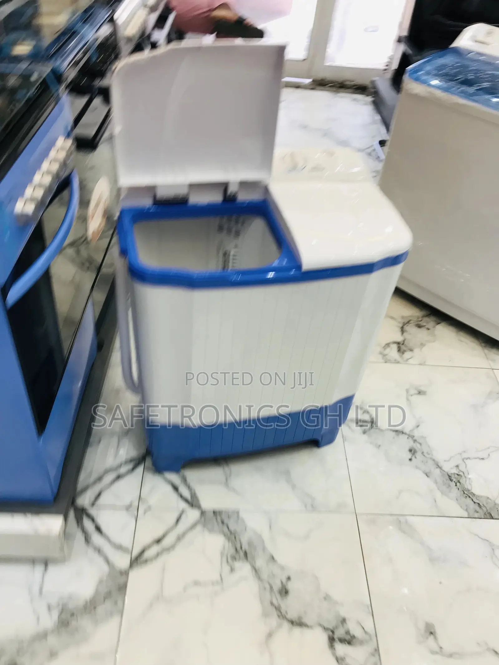 Zara 7kg Topload White/Blue Semiautomatic Washingmachine
