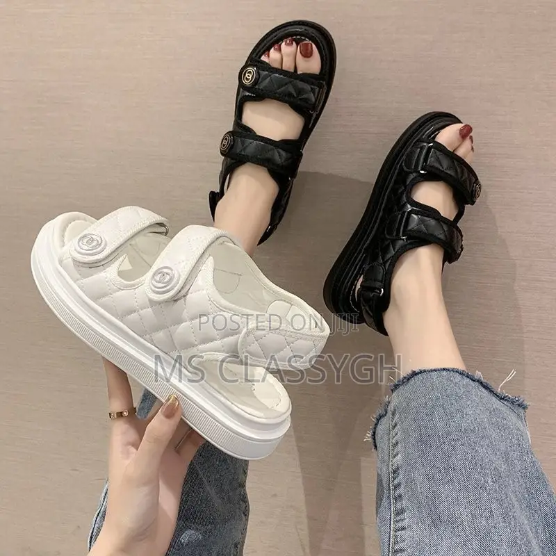 Summer Sports Sandals For Women, Checkered Roman Shoes