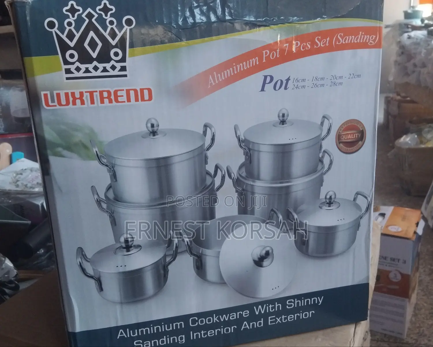 7 Sets Aluminum Non Stick Cookware