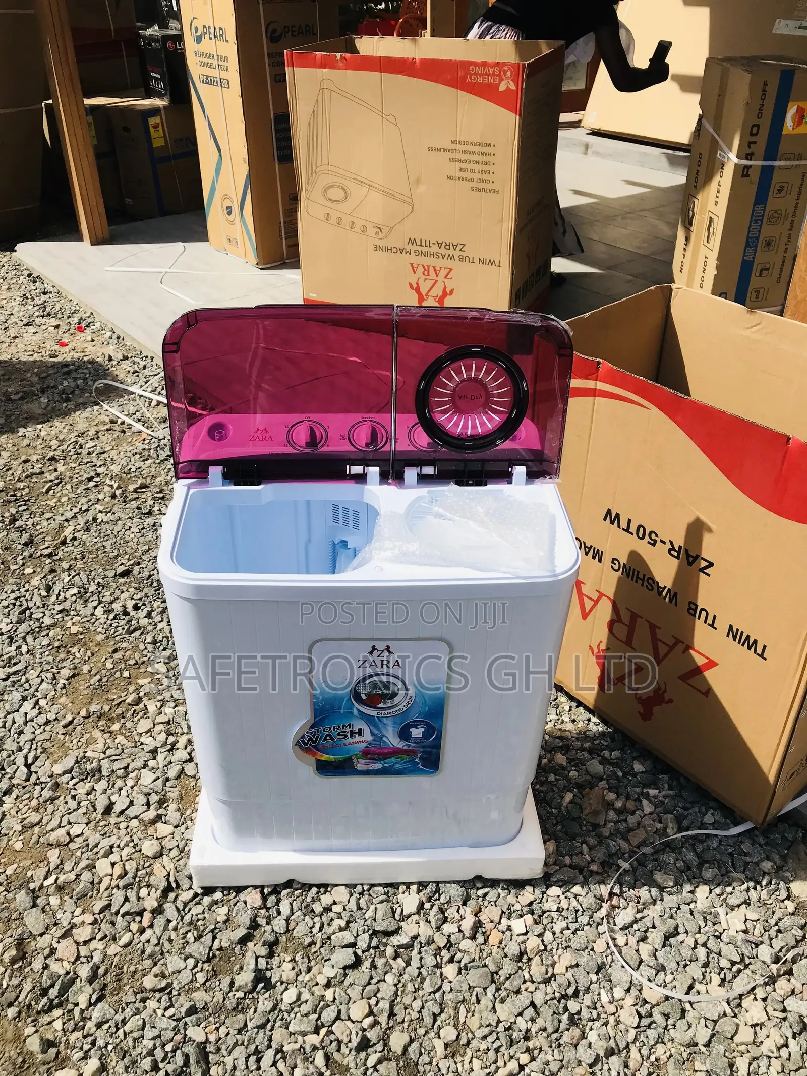 Sealed 5kg Topload Semiautomatic Zara Washingmachine