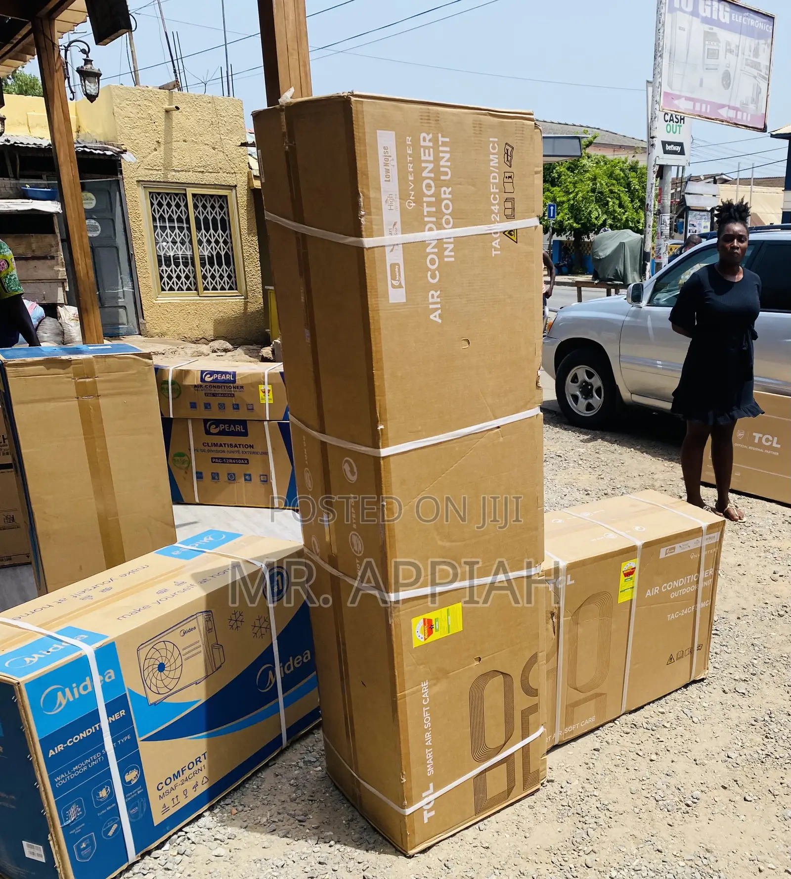 Unique Design TCL 2.0hp Floor Standing Air Conditioner.