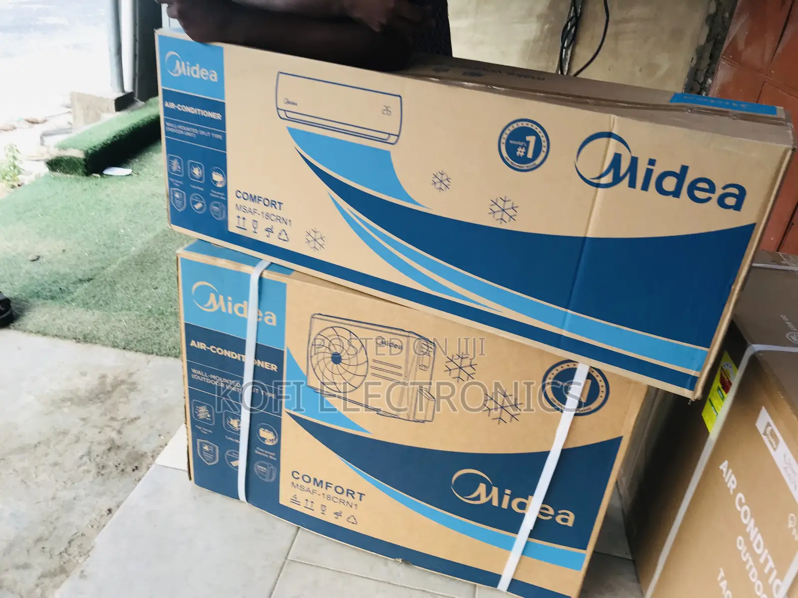 Gold Fin Midea 2.0HP R410a Split Air Conditioner
