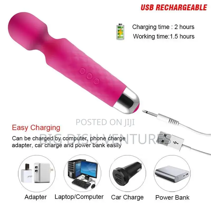 Powerful Rechargable Vibrator