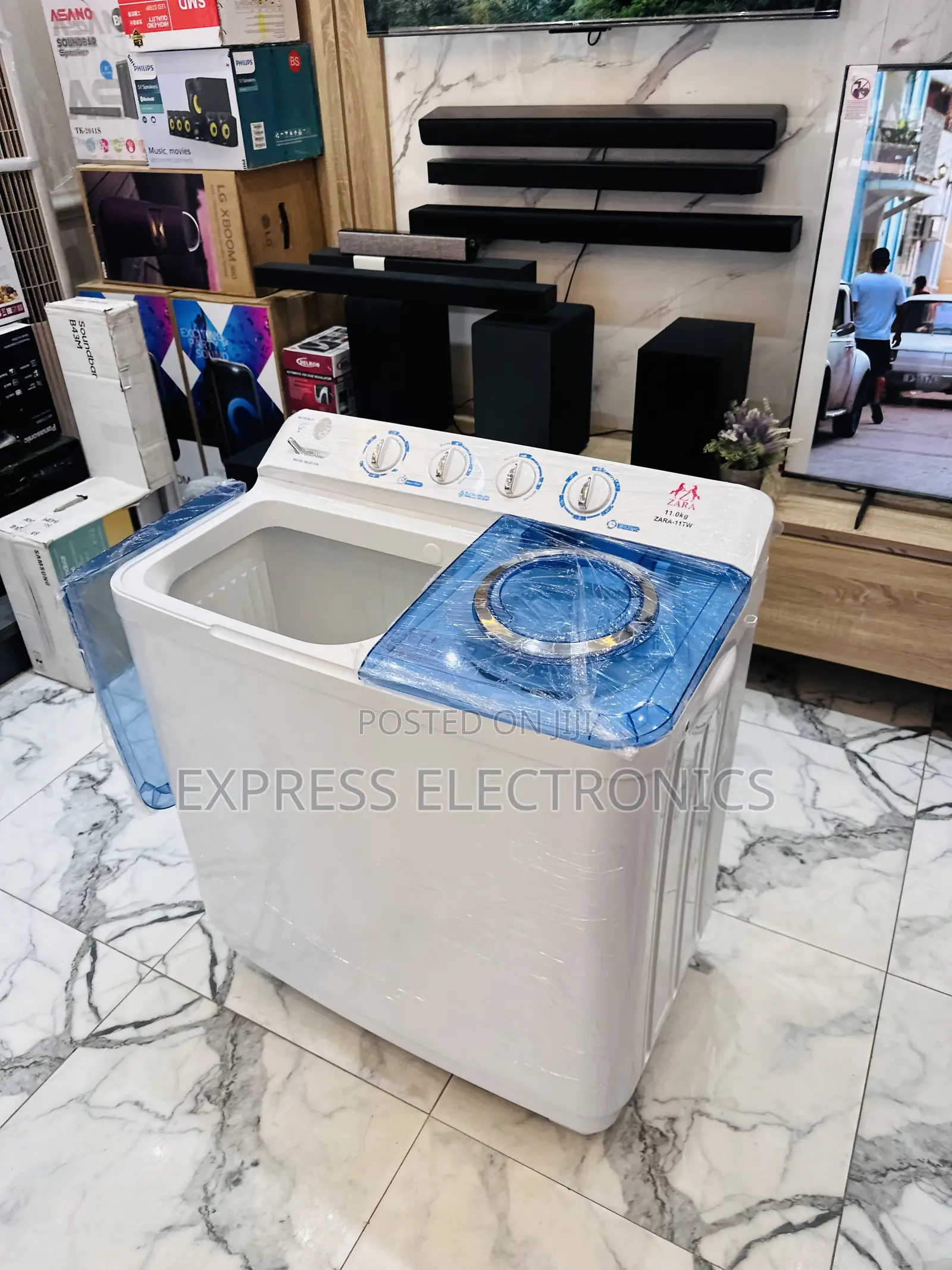 High Quality Sleek Washing Machine 11kg Topload Zara