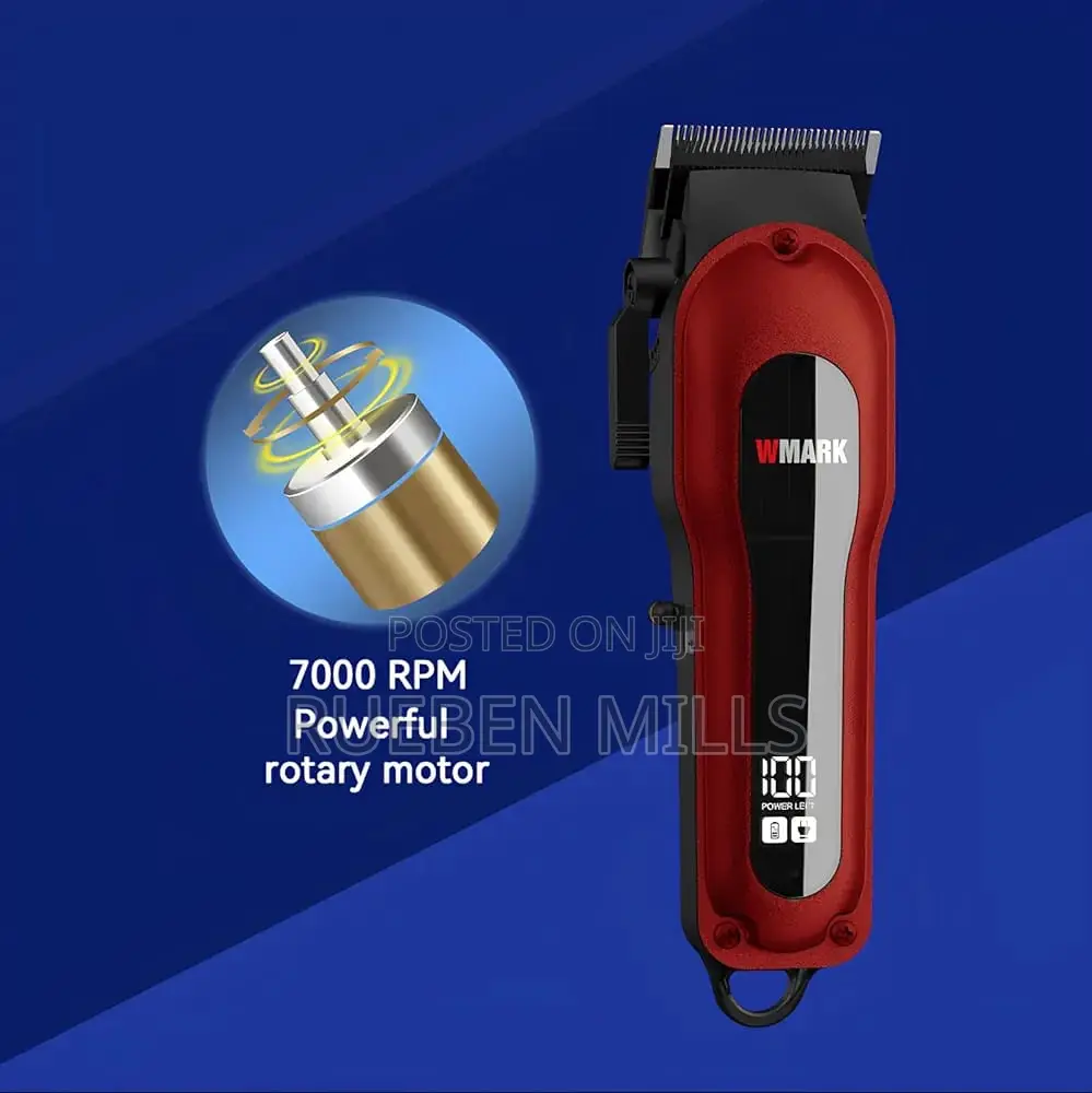 All Metal Wmark NG-122 Hair Clipper Pro Barbering Machine