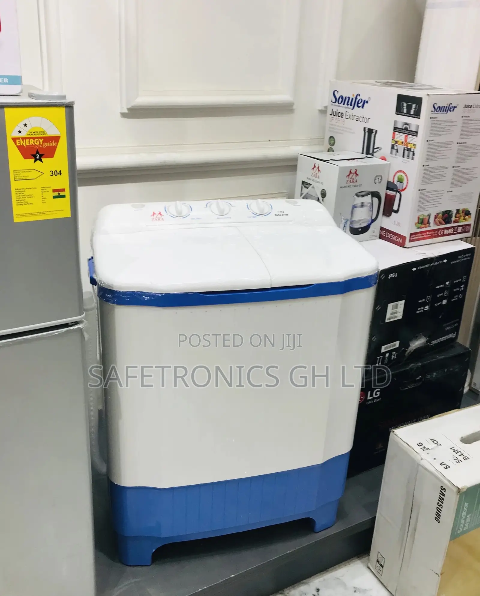 Topload Zara 7kg Reliable Semiautomatic Washingmachine