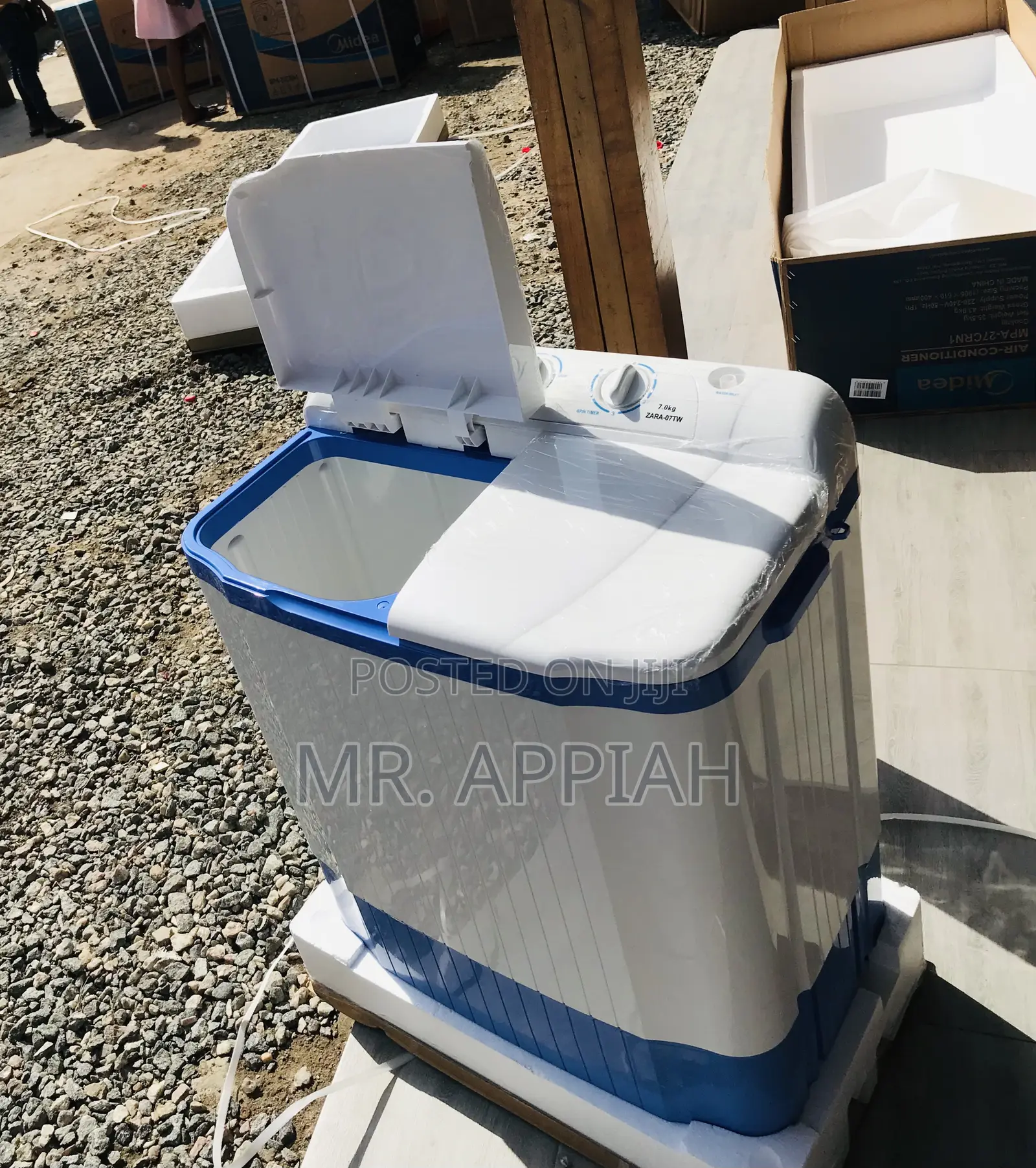 Well Design Zara 7kg Electric Washing Machine.