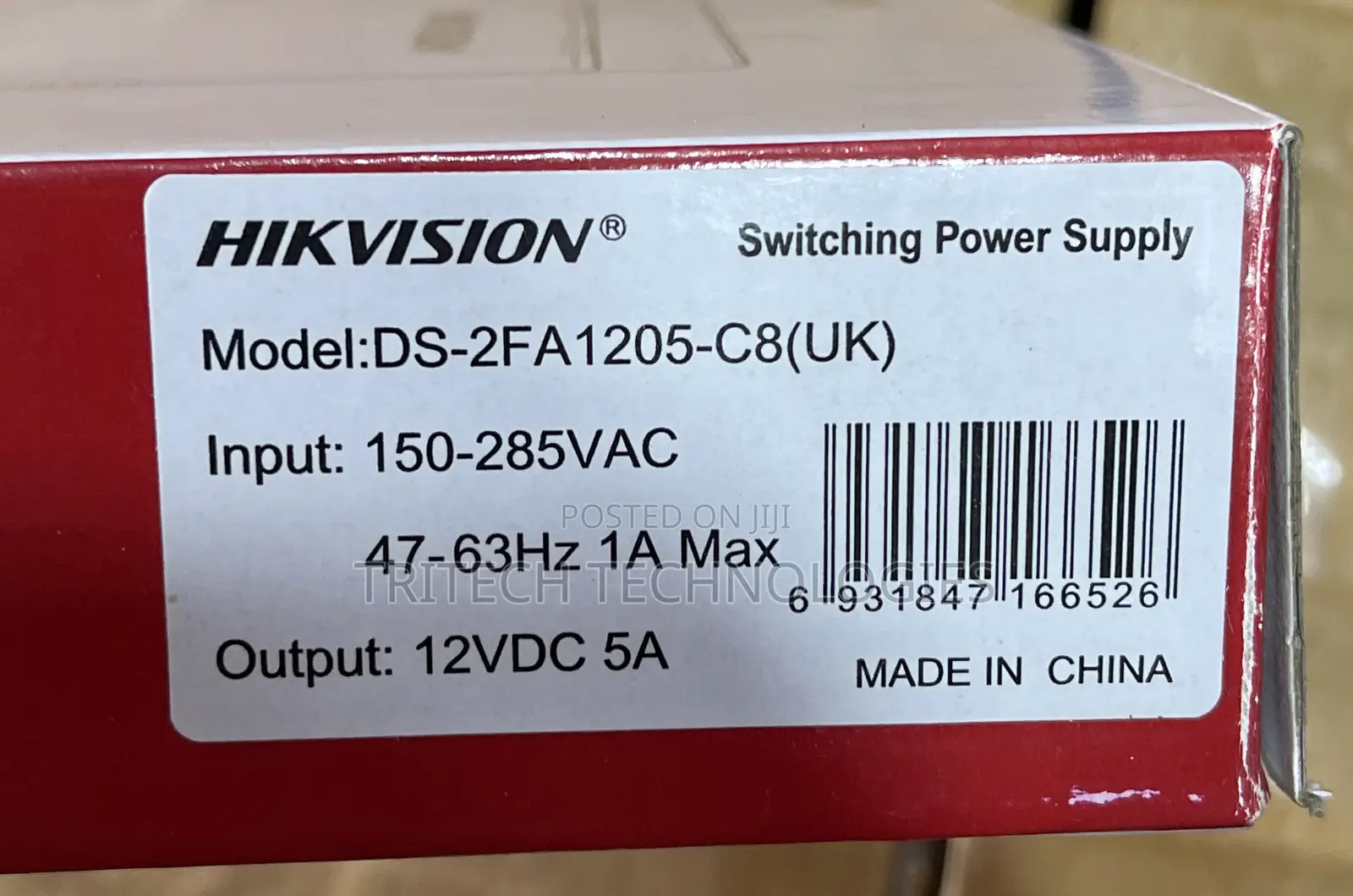 Hikvision Power Supply for CCTV 8ch Ds-2fa1205-C8(Uk)