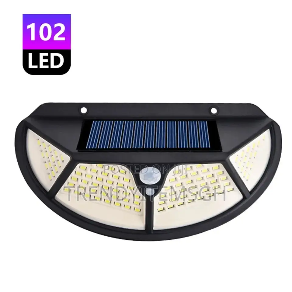 102 Led Motion Sensor Solar Wall Lamp