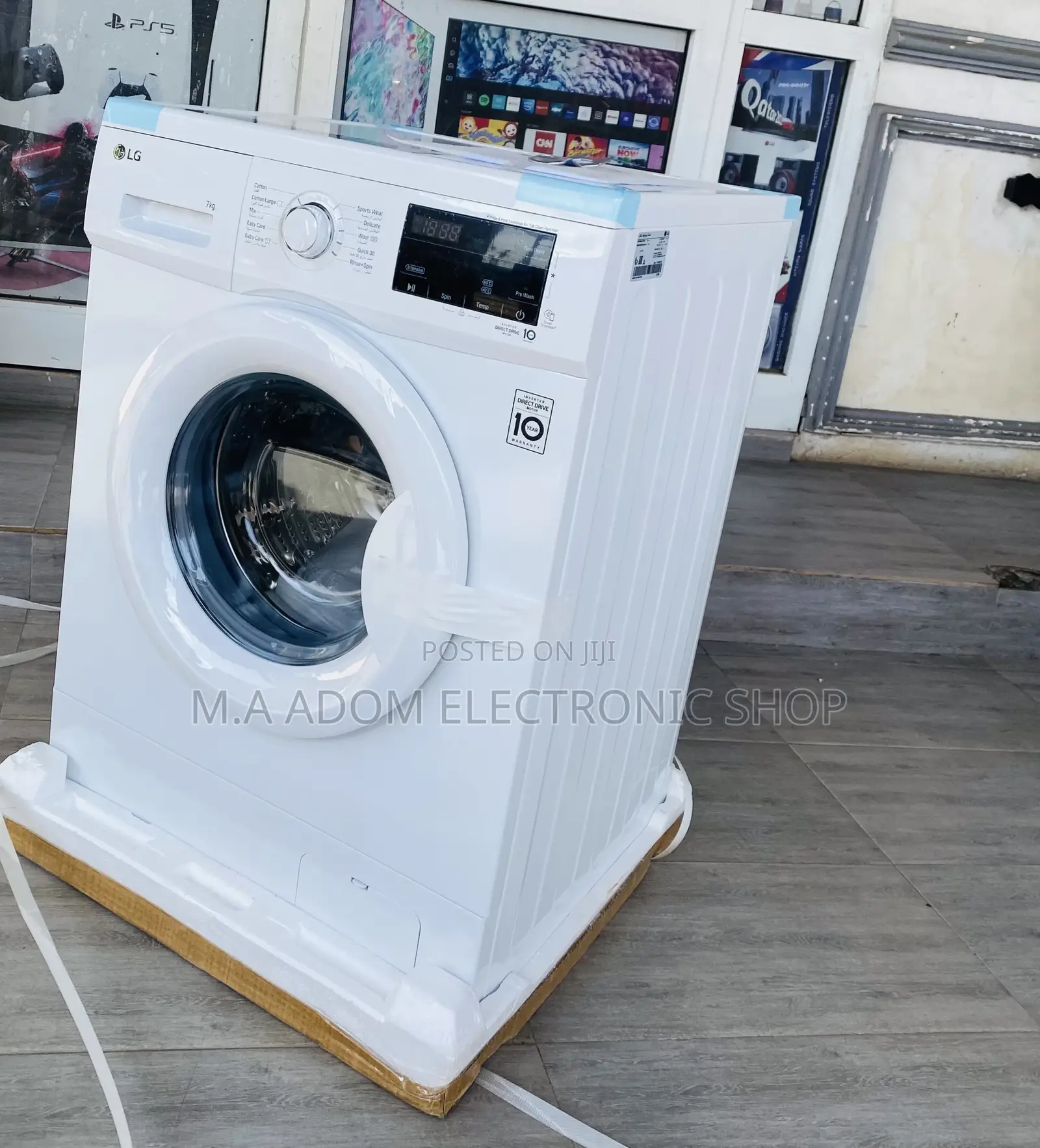 Original LG FH2J3QDNP0 7kg Front Load Washing Machine.