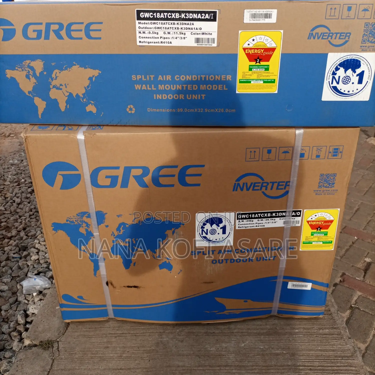 Gree 2.0hp Split Type Inverter
