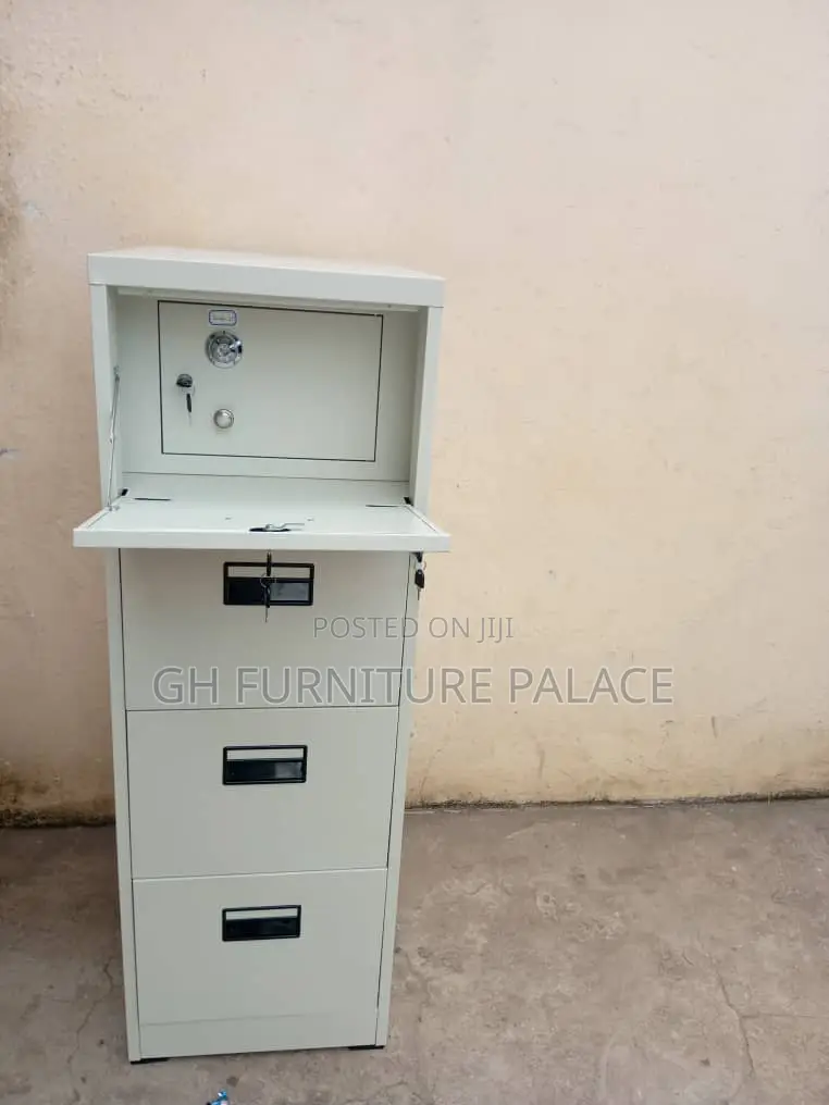 Metal Cabinet With Safe