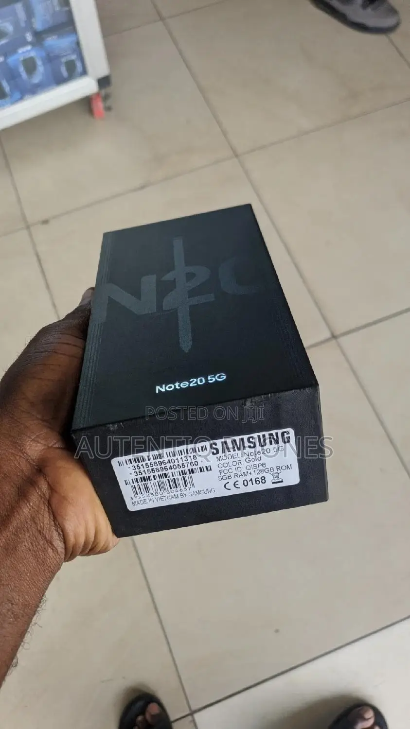 New Samsung Galaxy Note 20 5G 128 GB Gold