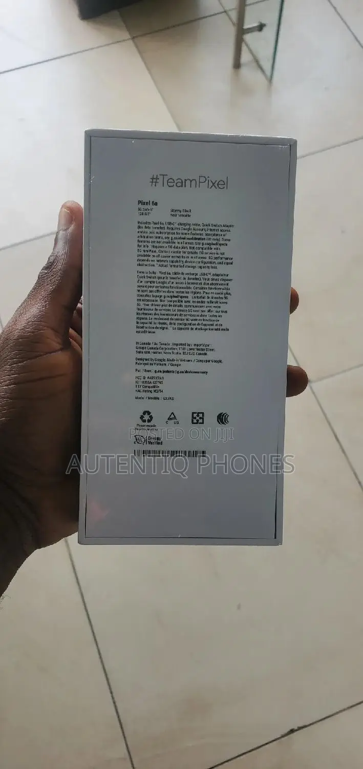 New Google Pixel 6a 128 GB Black