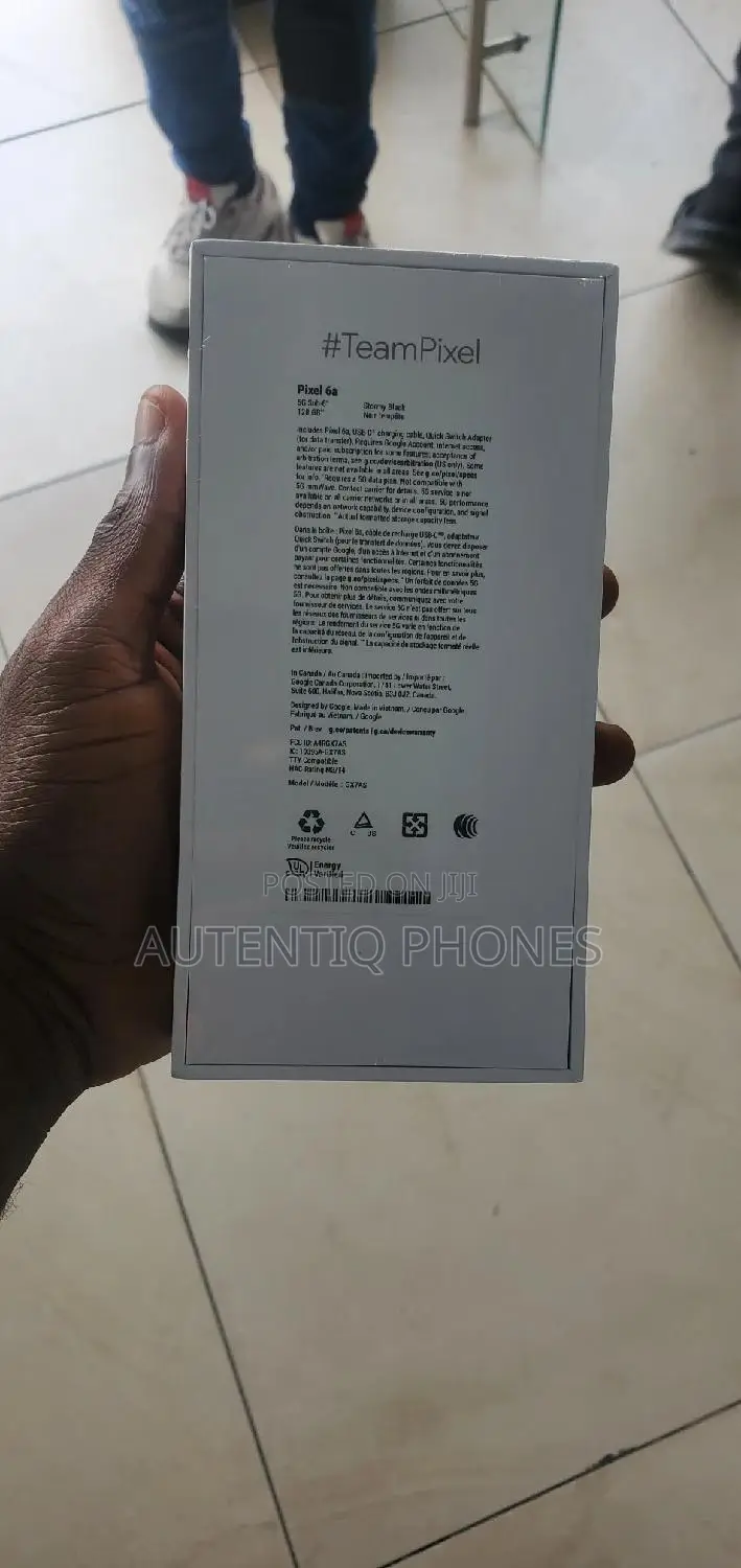 New Google Pixel 6a 128 GB Black