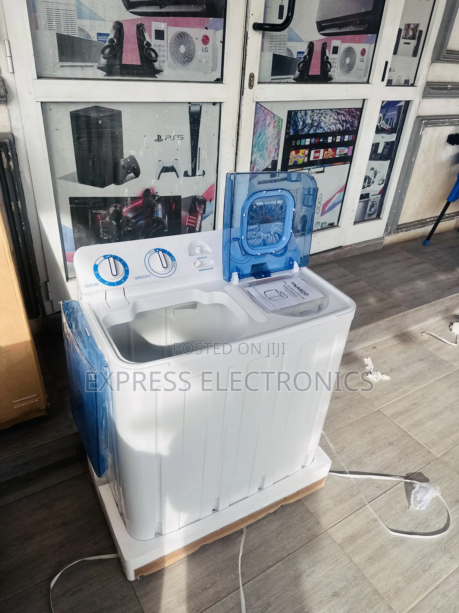 Get a New Washing Machine Nasco 7kg Topload