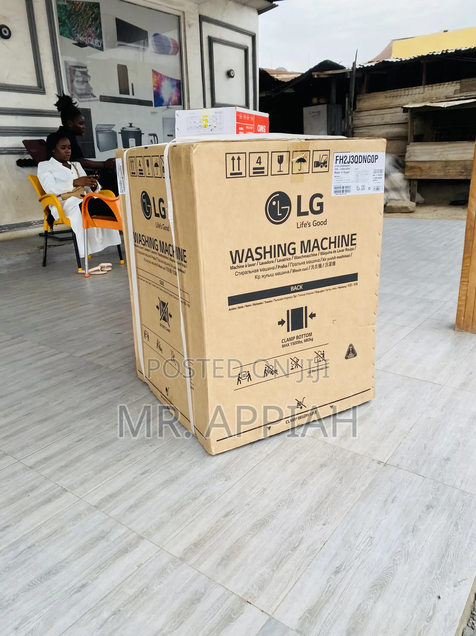 Energy Saving LG Fh2j3qdngop 7kg Front Load Washing Machine