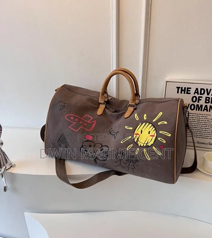 Original Canvas Material Duffle Bag