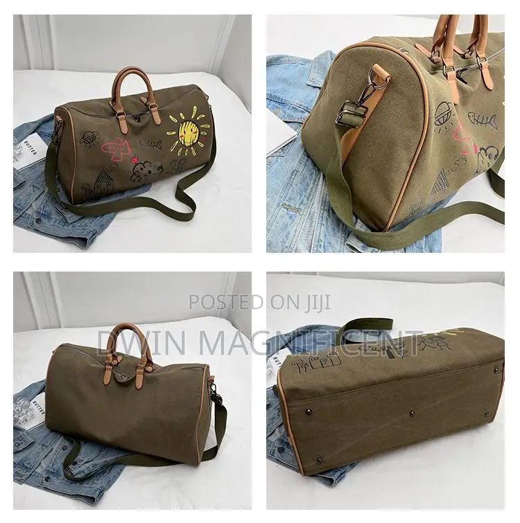 Original Canvas Material Duffle Bag
