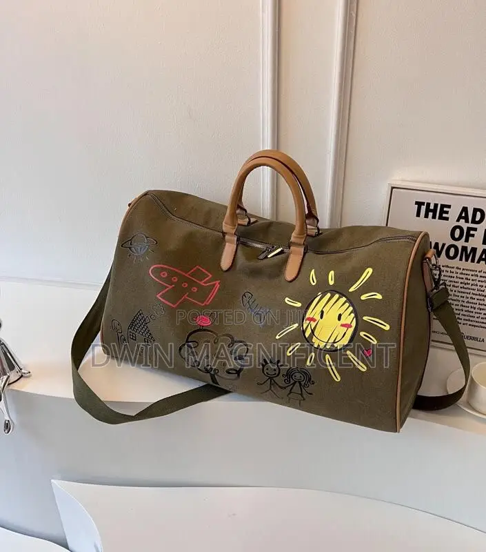Original Canvas Material Duffle Bag