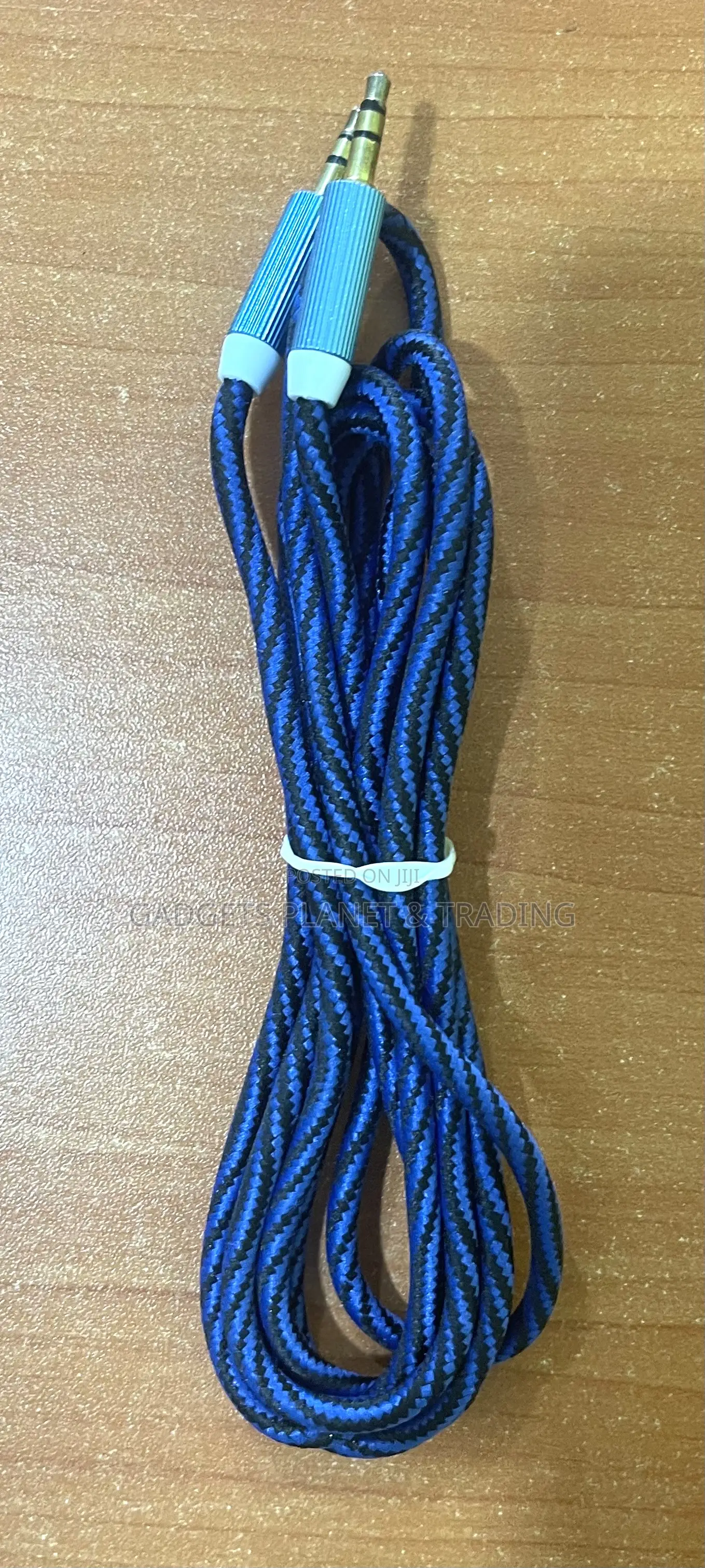Aux Cable Jack to Jack Pin to Pin Mesh Cable | 1.8m