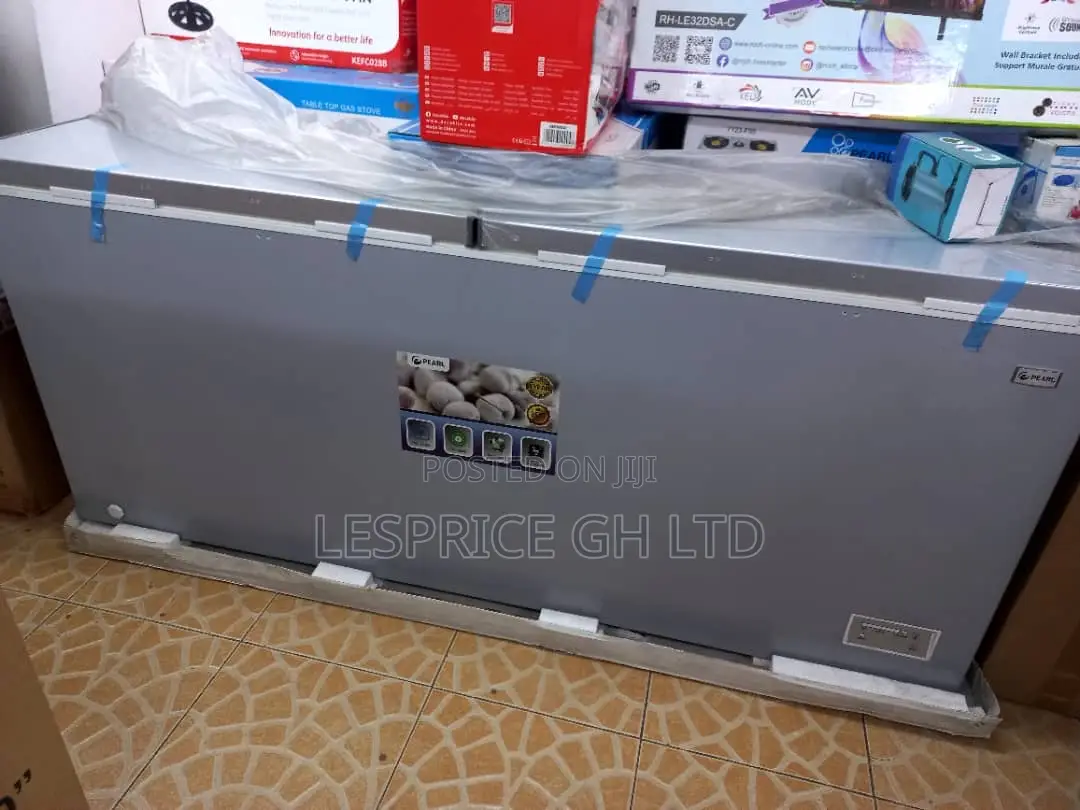 Pearl 708L Double Door Chest Freezer
