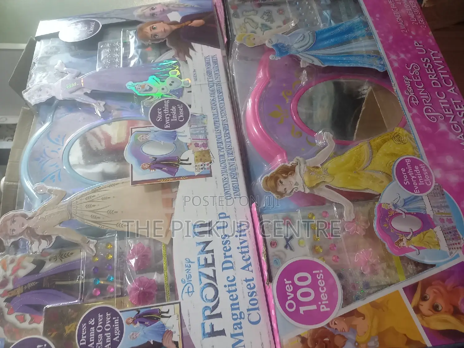 Disney Princess Magnetic Dress Closet 100+ Activity Playset