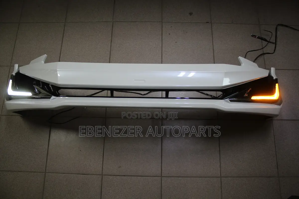 Land Cruiser Prado Front Bumper Led Spoiler