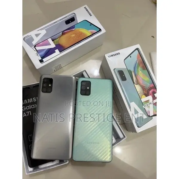 New Samsung Galaxy A71 5G 128 GB Black