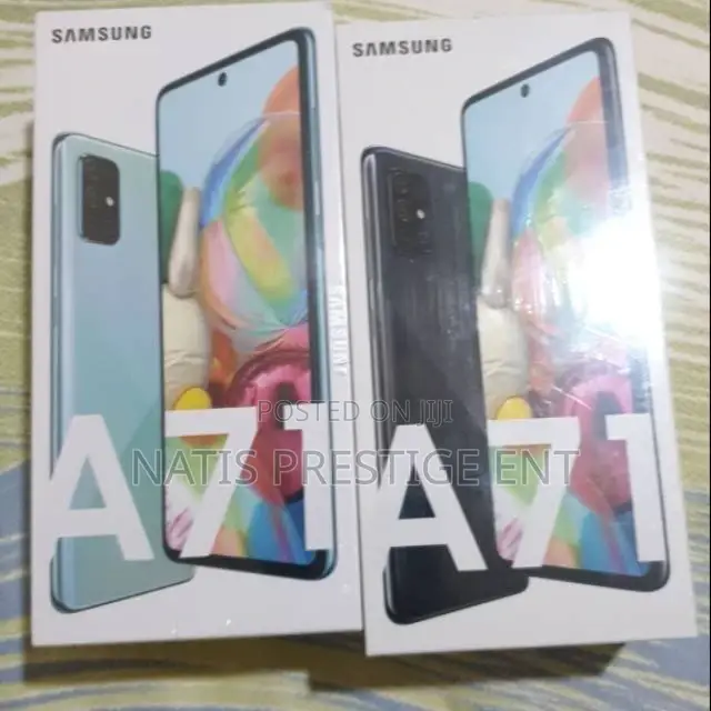 New Samsung Galaxy A71 5G 128 GB Black