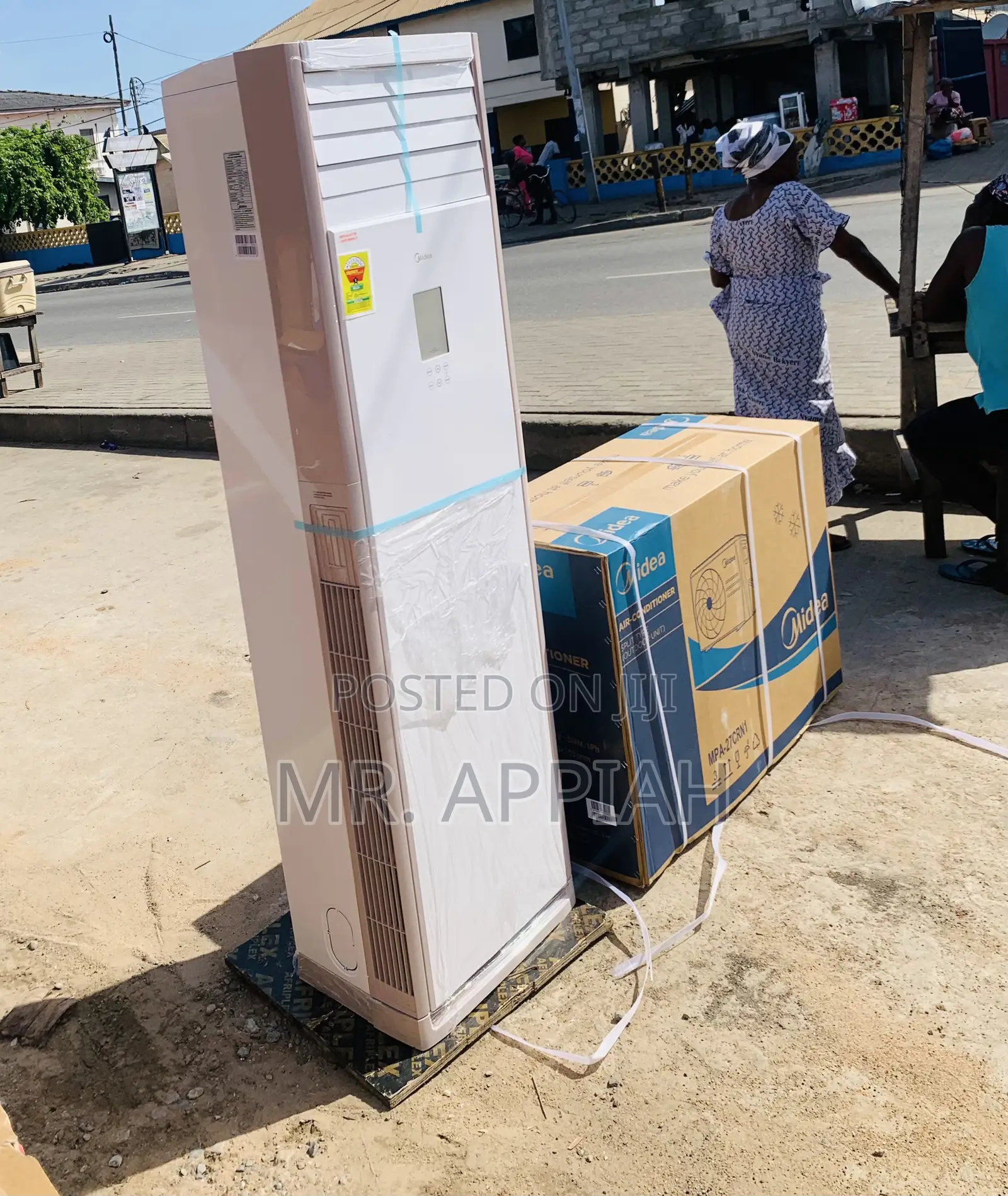 Original Midea 3.0hp Floor Standing Air Conditioner(White).