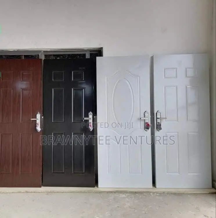Brawnytee New Edition Wooden Metal Door