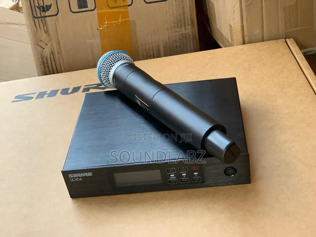 Shure QLX-D4 Digital High Quality Wireless Single Microphone