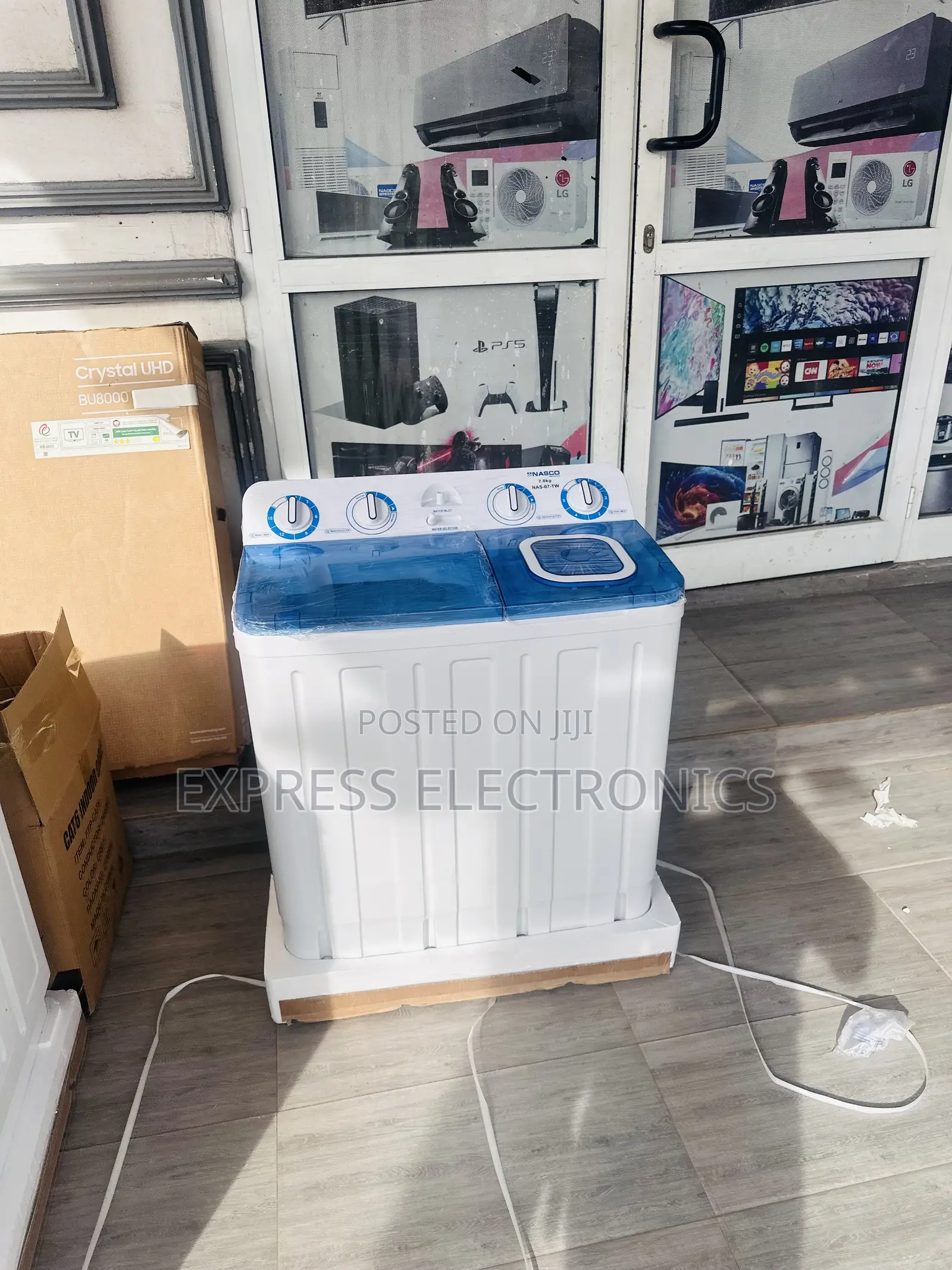 Less Vibration Sleek White WM Nasco 7kg