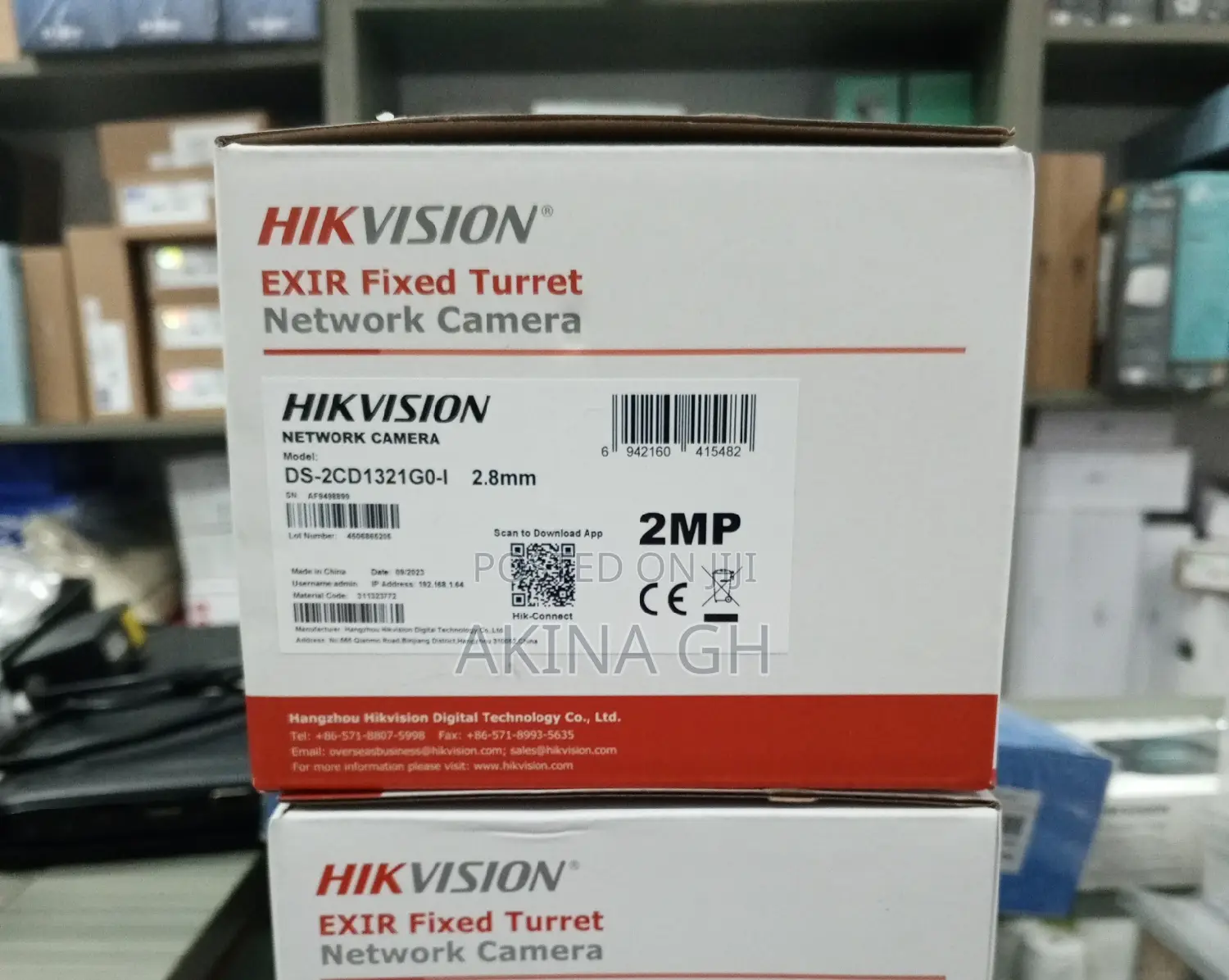 Hikvision 2mp IP Camera Ds-2cd1321go-I