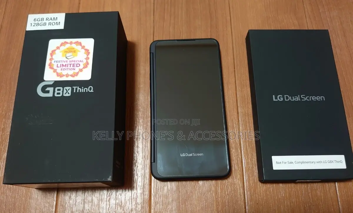 New LG G8X Thinq 128 GB Black