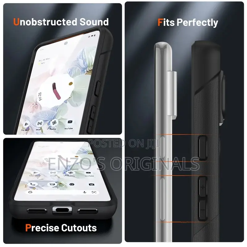 Google Pixel 7pro Sleek Luxury Rugged Case