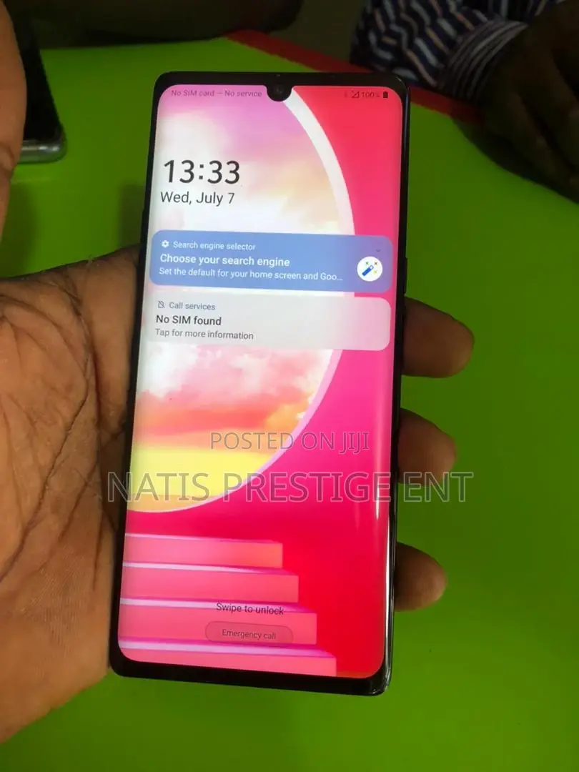 LG Velvet 5G UW 128 GB Black