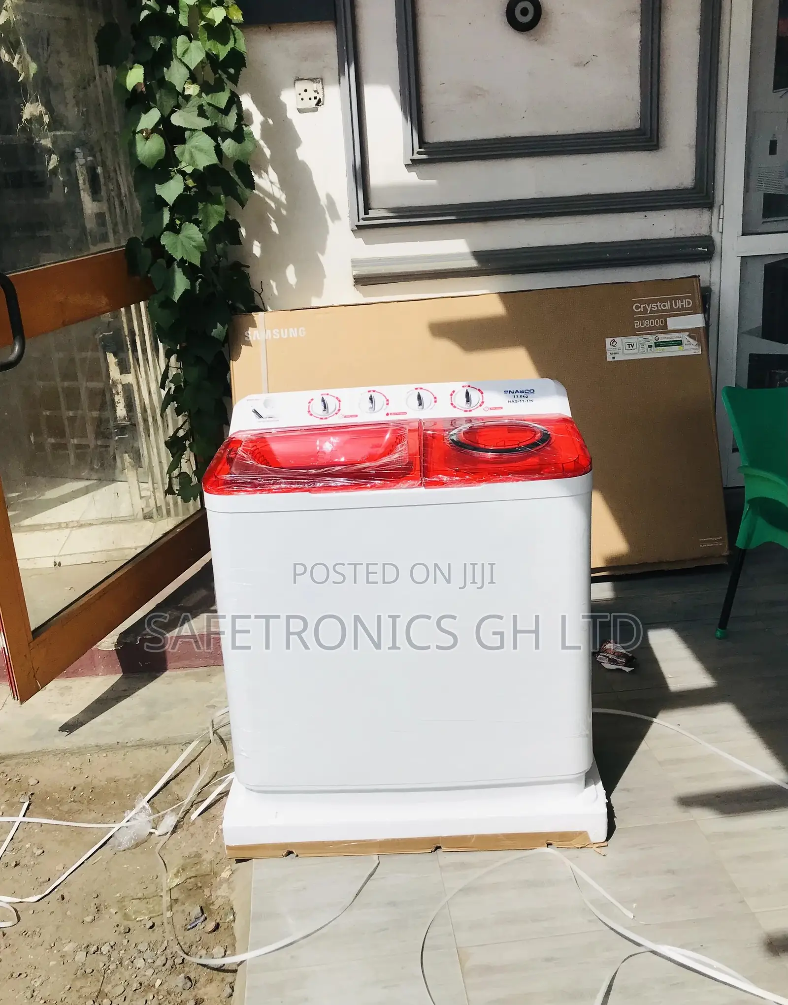 11kg Topload Nasco Semiautomatic Elegant Washingmachine