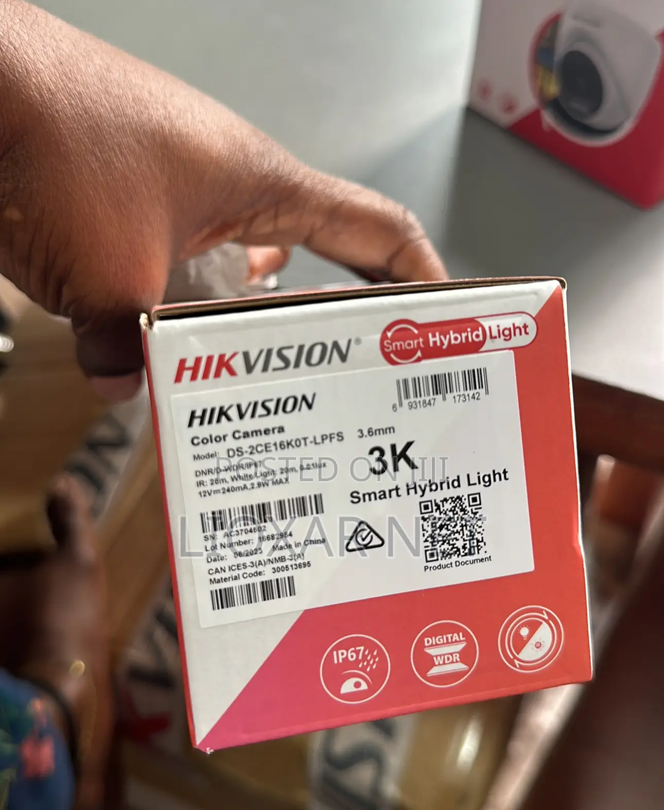  Hikvison Smart Hybrid Light Audio Fixed Mini Bullet Cam
