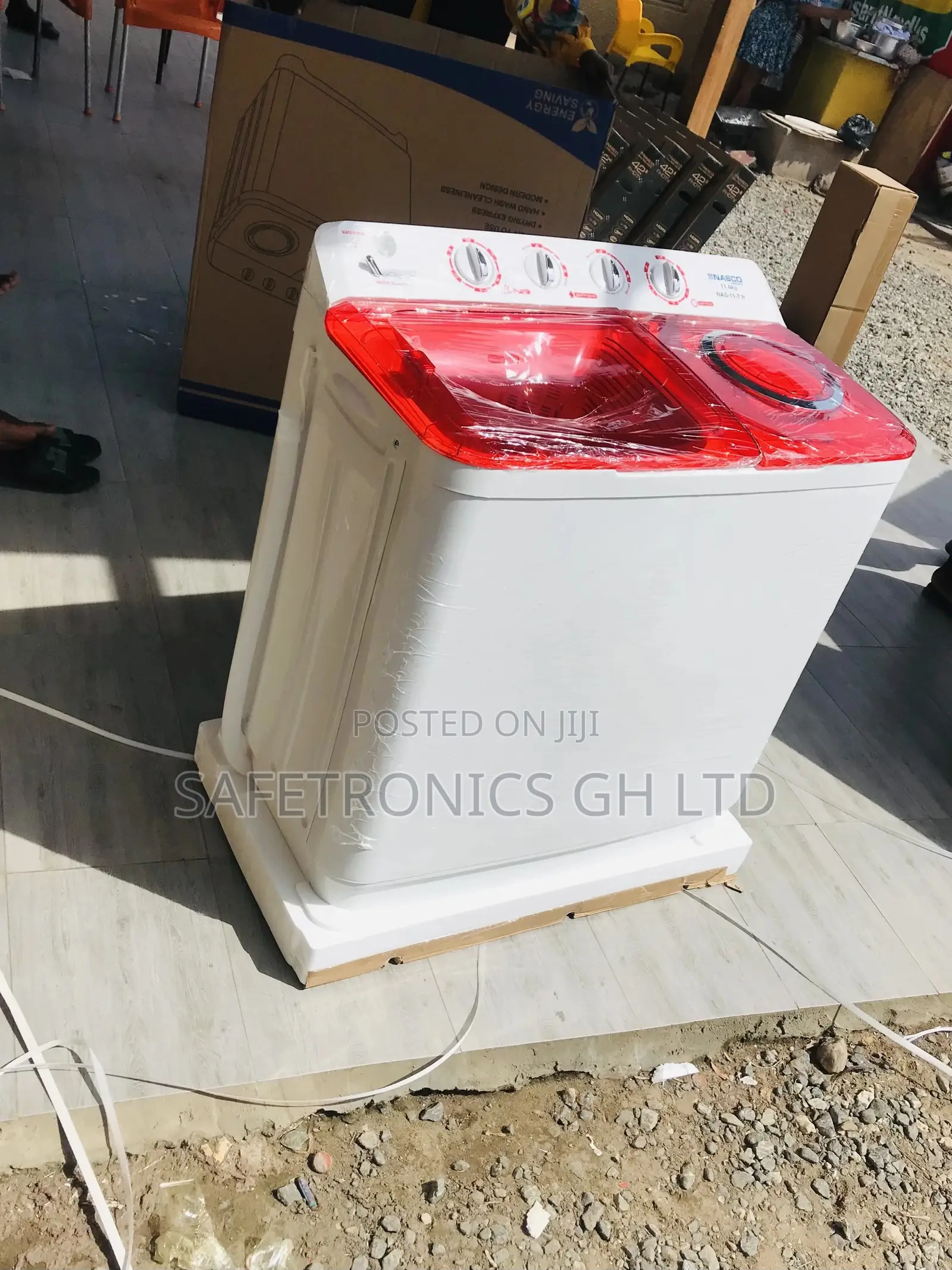 Sealed Nasco 11kg Topload Semiautomatic Washingmachine