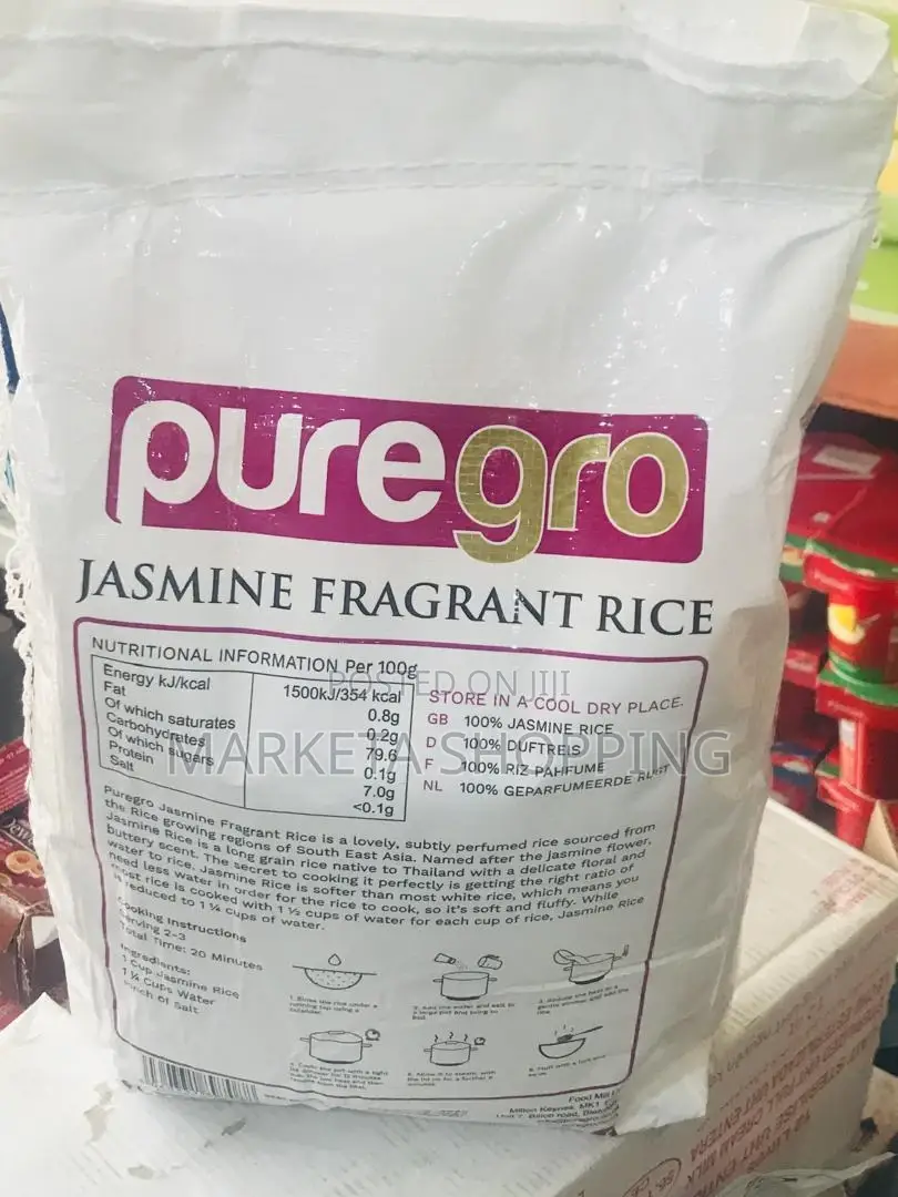 Puregro Jasmin Fragrance Rice 4.5kg
