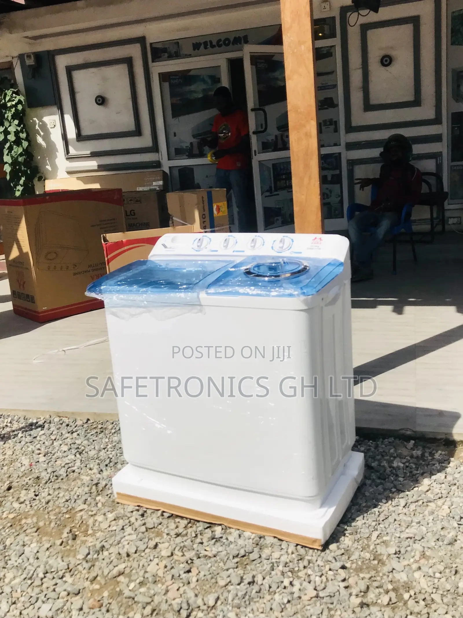 Electric Zara Topload Semiautomatic 11kg Washingmachine
