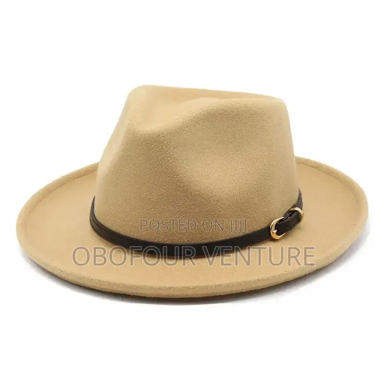 Angel! Brown Fedora Hat  for Every Season and All Occasions. CVVCNZK