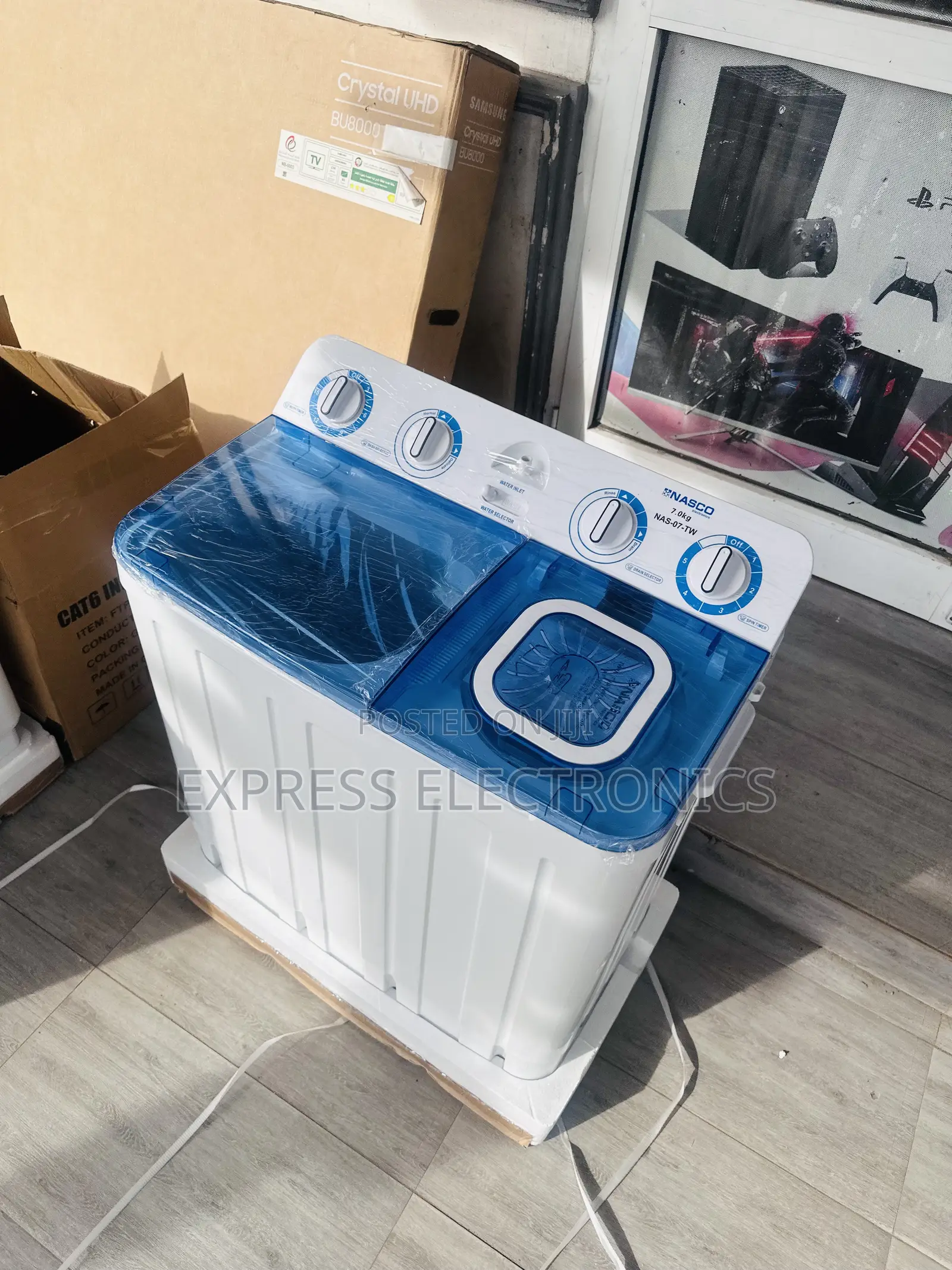 Multiple Functions WM Topload Twintub Nasco 7kg
