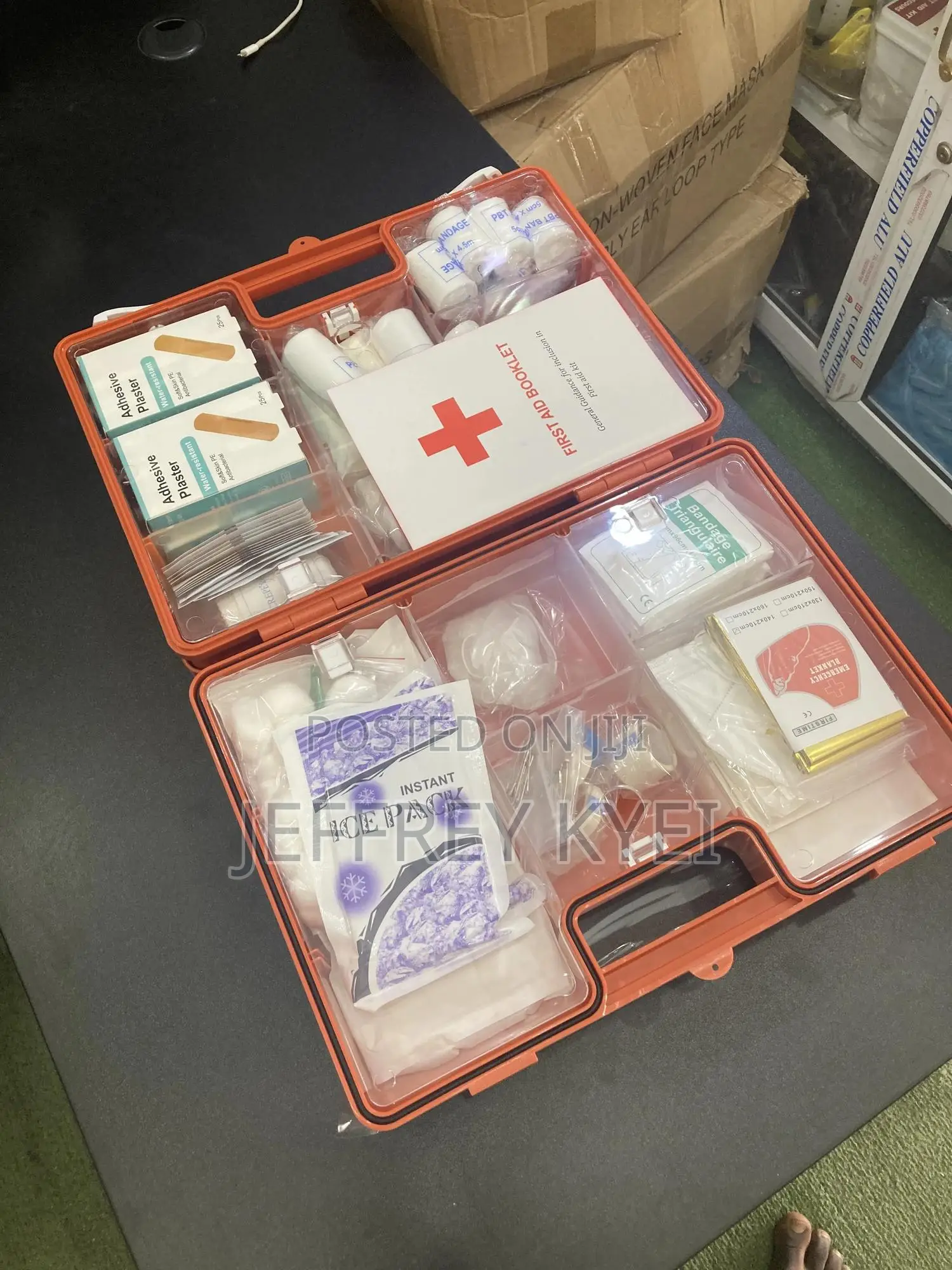 (50 People) First Aid Box